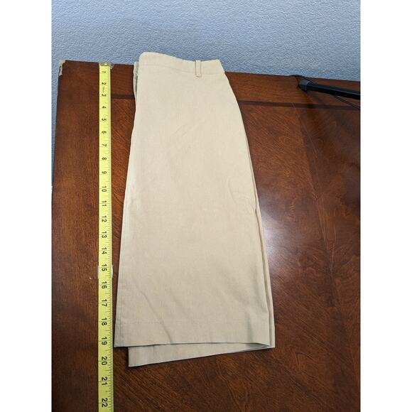 Express Pencil Skirt 1/2 Stretch Khaki Tan Mini Straight Academia Work Career - Picture 6 of 12